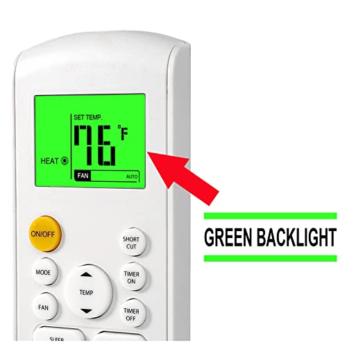 Yaohuimi Replacement Portable Ac Ac Remote Control For Olimpia Splendid Rg57Ob/Bge-Os Rg57B/Bge-Os & Spt Wa-1351De Wa-1420E1 Wa-1420H1 Wa-1240Ae1 Wa-1240H1 #TOP2