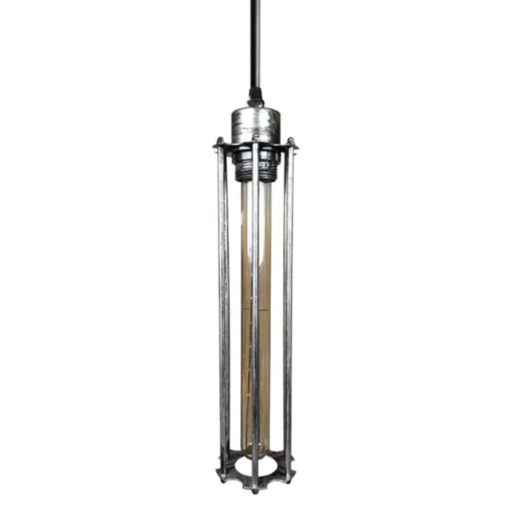 Plafonnier suspendu style vintage steampunk argenté industriel antique pour salle à manger