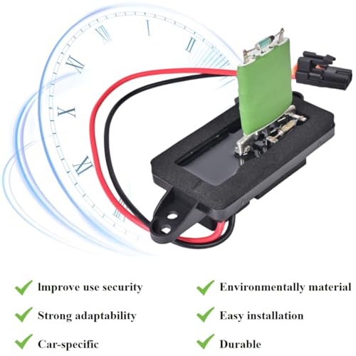 Blower Motor Resistor 89019088 Compatible with 2003-2006 Cadillac Chevy and GMC Vehicles - Blower Motor Control Module/Resistor for Escalade/Avalanche/Silverado/Suburban/Tahoe/Sierra/Yukon 22807123