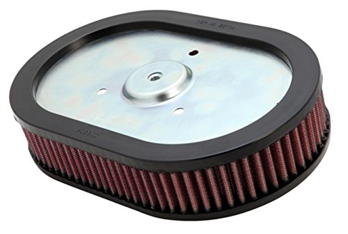 K&N Engine Air Filter: High Performance Premium Powersport Air Filter: Fits 2009-2017 HARLEY DAVIDSON (Fat Bob Dyna Low Rider Wide Glide Switchback CVO Limited and other select models) HD-0910