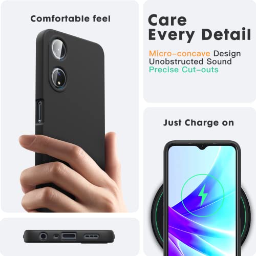 Ikziwreo Cover per Oppo A78 5G + [2 Pack]