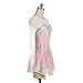 JRUIA Girl's Figure Ice Skating Competition Dresses Women's Professional Breathable Ballet Skirt Gradient Gymnastics Leotards,Pink,L