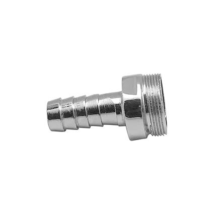 Viking Foam Flow Bib Cock Nozzle - M24X1 Thread Size, Polished Finish