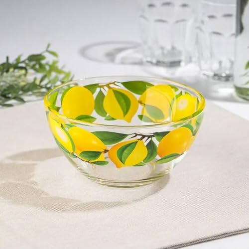 Set de 2 Tazones de Vidrio para Servir Lemons miniatura 5