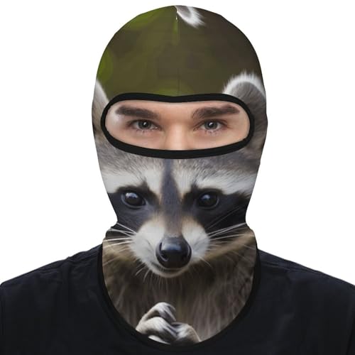 Balaclava para Hombres con Máscara de Rata Cariñosa para Invierno, Cubreboca para Ciclismo miniatura 7
