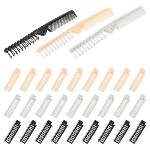Peigne pliable anti-statique pour vos retouches coiffure rapides durant les déplacements