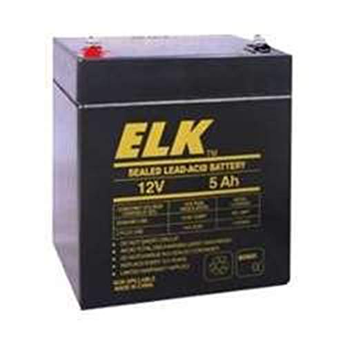 ELK 12V 5Ah Rechargeable Battery - Long-Lasting Power Source for Electronics