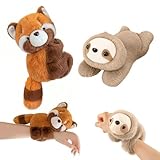 Cadeau Exquis : Conçu pour les amoureux des animaux et les collectionneurs, notre peluche snap bracelet est douce au toucher et résistante, garantissant une utilisation durable. Adaptée aux adultes, elle ajoute une touche de gaieté au quotidien. snap bracelet est le cadeau idéal pour les anniversaires, Halloween, Noël, Pâques, le Nouvel An et autres occasions spéciales