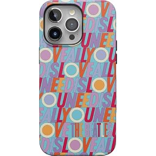 Casely iPhone 15 Pro Max Case | All You Need is Love | Beatles | Bold Protective Design | MagSafe Compatible Design - Les Beatles, Paul McCartney, John Lennon, RIngo Starr, George Harrison