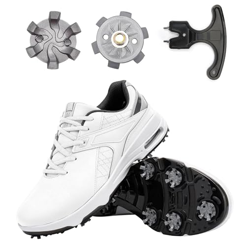 image for QIzzxiopc 20Pcs Golf Spikes Golf Shoe Spikes Replacements,Golf Spikes 