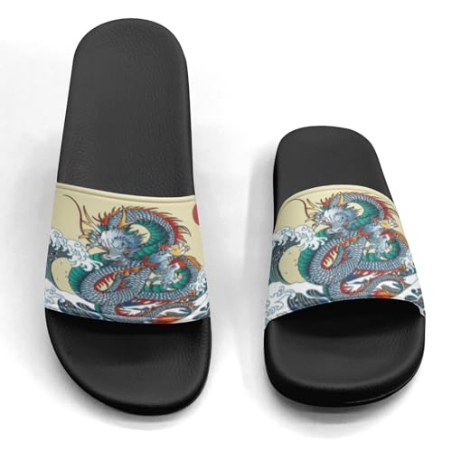 Art Kiss Lover Design Slippers Sandals for Women Men Gift Casual Athletic Sandals Pool Shower Indoor Outdoor Slide Slippers4