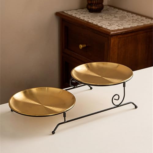 Présentoir à gâteaux double couche pour optimiser l'espace de votre table - 8