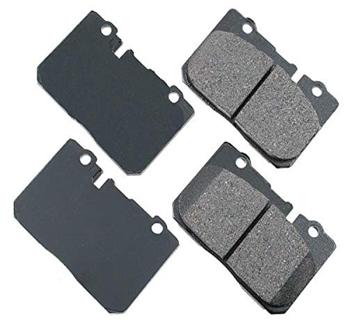 Akebono Brake Pad Set (ACT665), GREY