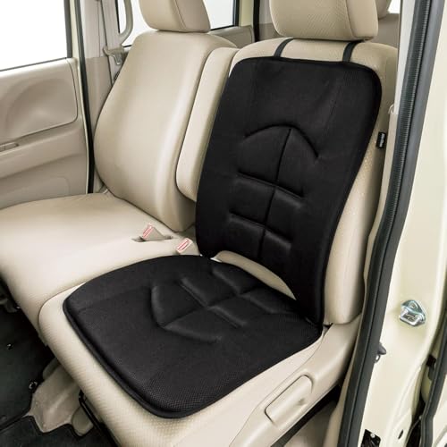 ボンフォーム シートクッション 備長炭消臭 5656-07BK