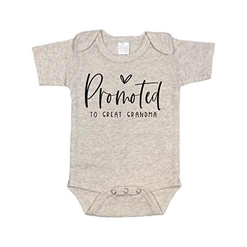 Pregnancy Announcement Gift Grandma, Promoted to Great Grandma Infant Bodysuit2