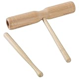 AllBright ウッドブロック 楽器 パーカッション 打楽器 音楽 演奏 子供 幼児 知育