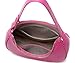 WSRYDJDL Crescent Shoulder Bags for Women Cute Hobo Tote Handbag Under the Arm Purses Mini Clutch Purse with Zipper Closure (Pink)