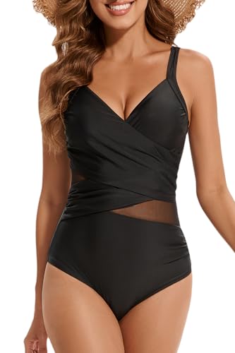 Maillot de bain 1 pièce contrôle ventre plat effet push up