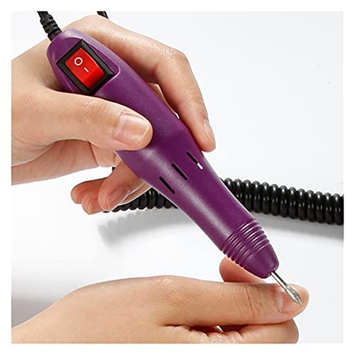 Wiertarka do paznokci 2000. 0PM. Elektryczny wiertarka do paznokci Manicure Set Szlifierki Młyn Frezy Gel Remover Zestaw Plik Na Paznokcie Paznokci Pedicure Machine(Grijs)