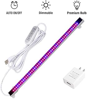 Sondiko LED Grow Light Strip, Auto On&Off Every Day Grow Light with 48