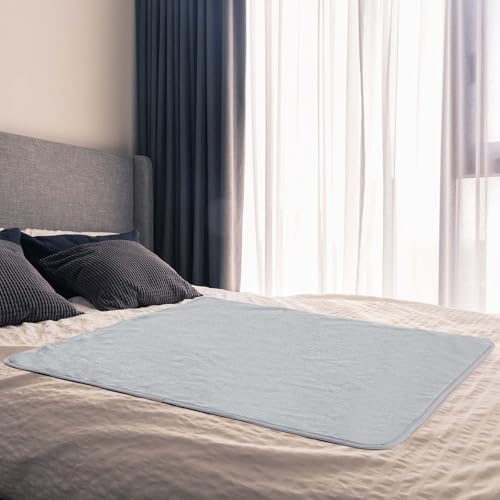 Fanfanwin Couples Waterproof Mat 27.5 x 27.5 in Lover Reusable & Stainproof Blanket Quiet & Easy to Use Mattress Protector for Adult Multi Functional Bed Sheet for Couple Messy Play Pleasure Comfort