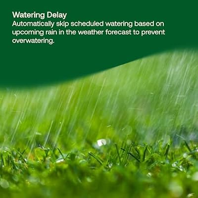 Rain Bird ARC6 App-Based Indoor Smart WiFi Irrigation Sprinkler Timer/Controller, 6-Zone/Station, EPA WaterSense Certified, Compatible with Alexa, Indoor 6-Station