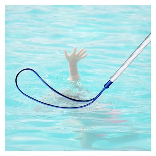 Barra de rescate con gancho, equipo de emergencia para nadadores ahogados, herramienta de seguridad multiusos para emergencias de piscina y agua