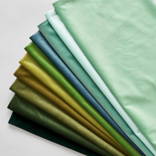 MIULEE Velvet Soft Decorative Square Throw Pillow Case Cushion Cover Luxury Pillowcase for Livingroom Sofa Bedroom with Invisible Zipper 50cm x 50cm,20x20 Inches 1 Pack Dark Green - Image 6