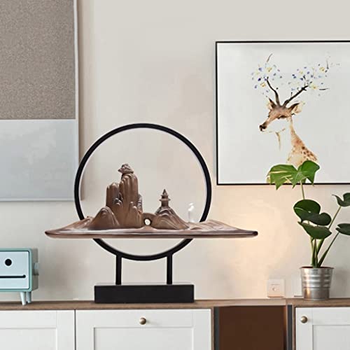 Porte-encens Zen Backflow accessoire méditation diffuseur cascade - 5