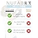 NUFABRX Elbow Sleeve for Pain Relief, Medicine-Infused Compression Sleeves for Women and Men with Tennis Elbow, Tendonitis and Arthritis