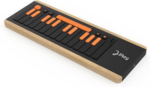 Miniatura 2 de Accesorio para piano para controlador MIDI J-Play - 25 teclas y zona de efectos, aplicación musical dedicada incluida, instrumento musical Plug &
