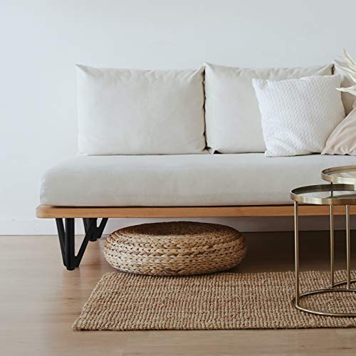 FAVOMOTO 4Pcs Móveis Leg Mid- Century Hairpin Hairpin Aço Perna Da Mesa de Café Móveis Pés Com Pés P