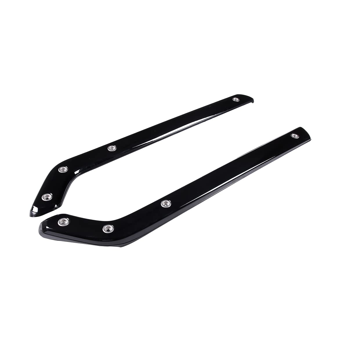 2 szt. ABS plastikowa konsola środkowa zmiany biegów boczne paski dekoracyjne do Land Rover Defender 90 110 130 2020-2023 akcesoria samochodowe