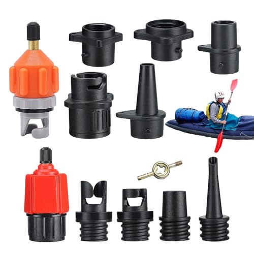 Ensemble d'adaptateur de pompage gonflable et accessoires de buse