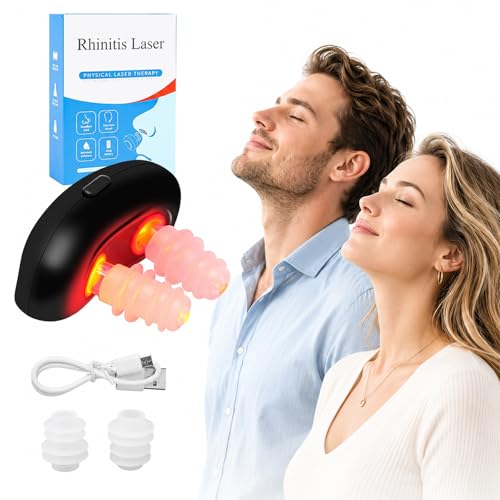 Nasenfrei Sinus Licht Rotlicht Pro für Gezielte Nasenpflege Förderung der Natürlichen Atmung und Linderung Von