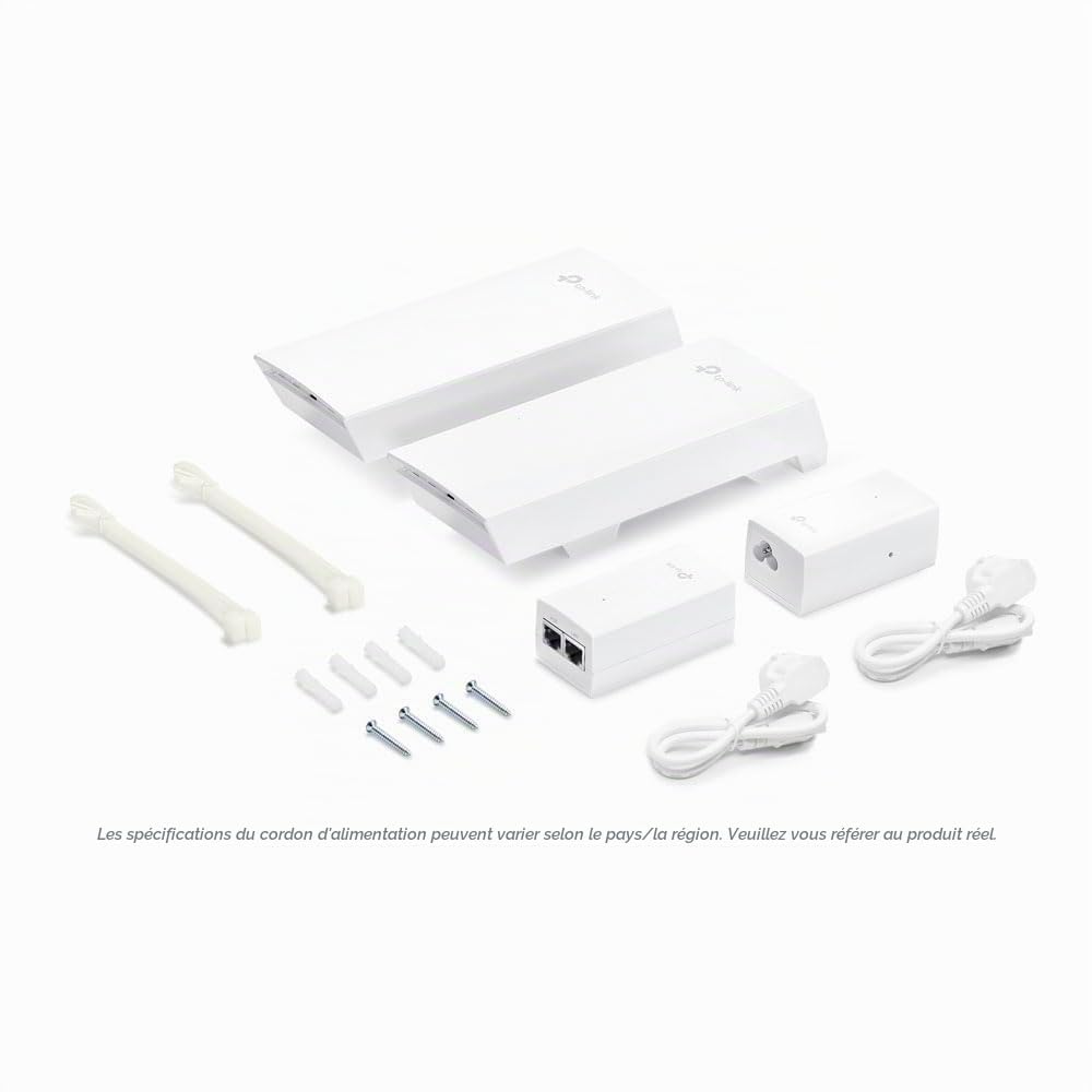 TP-Link Omada Eap211-Bridge Kit V1 - Wireless Bridge - 1gbe - WI-Fi 5 - 5 Ghz - ClouD-Verwaltet - Stabmontage (packung Mit 2) (eap211-Bridge Kit)
