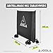 JOOLA Outdoor Ping Pong Table Cover Fits Both Folding Tables & Flat Tables -Heavy Duty Waterproof Cover with PVC Coating- Dual Function, Fits 9x5 Tables in Upright or Down Positions, Indoor & Outside