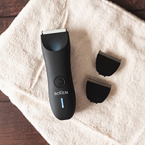 Bovem Globe Trimmer 2.0 Electric Razor For Men Pubic Hair, Body Hair Trimmer, Groin Hair Trimmer For Men, Balls Trimmer Men Electric Shaver, Mens Grooming Kit – Body, Face, Groin & Beard Hair Clippers #TOP7