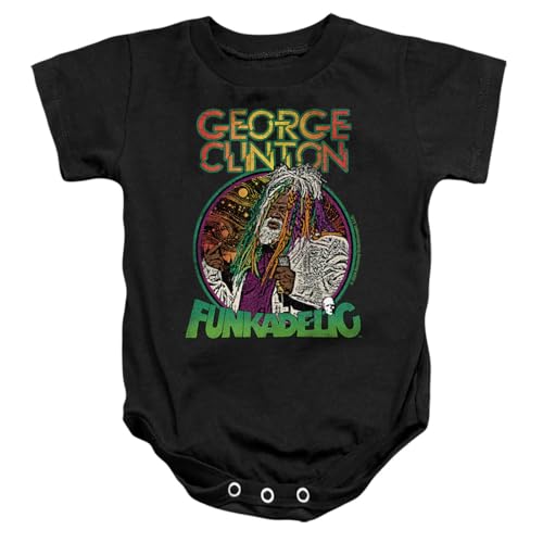 Popfunk George Clinton Live Hair Unisex Infant Snap Suit for Baby