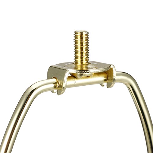 Image of uxcell Lamp Harp Holder 12 Inch Brass for Table and Floor Lamps