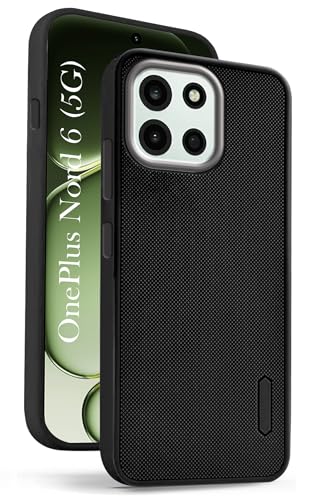 Image of Jkobi Rubberised Back Cover Case for Oneplus Nord 6 (Textured Grip Design | Camera Protection | Slim and Light Weight | Soft Touch and Feel)