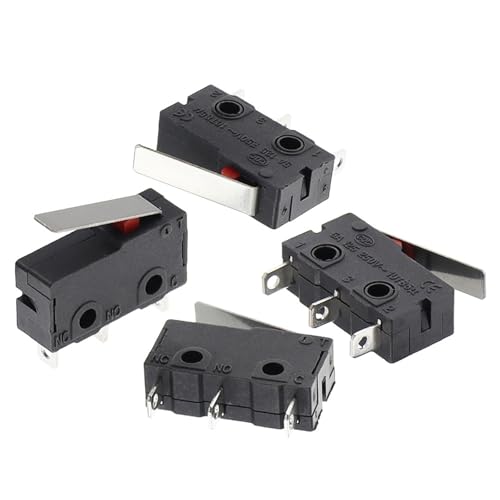 Interruptor de límite de alta sensibilidad KW11-3Z 5A 250VAC con contactos NO y NC pack de 20