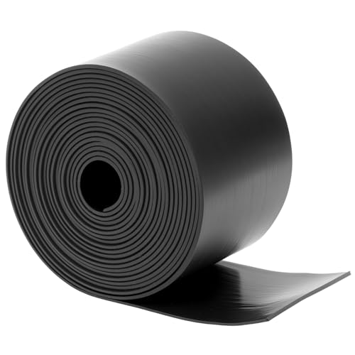 QWORK® strisce in gomma neoprene, 50 mm (L) x 1.5 mm (P) x 3 m (L) per guarnizioni, cuscinetti, coperture sigillanti, protezione del pavimento fai-da-te