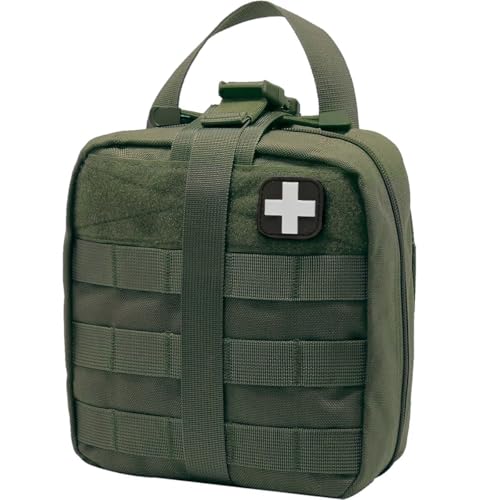 First Aid Kit Med Medical - Kit Rip-Off 180 pcs Water-Resistant Emergency Kit for Camping Hiking Home Outdoor Truck Vehicle Car Fishing Travel Biking