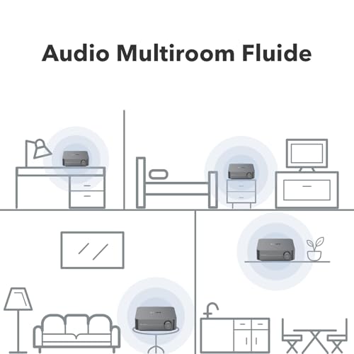 WiiM Amp Pro, ampli Streaming pour TV, Musique et Enceintes passives – vue 8