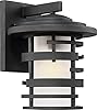 Nuvo Lighting 60/6402 Craftsman/Mission One Light Lantern from Lansing Collection in Black Finish, 9.75 inches #1
