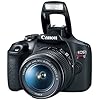 Canon EOS Rebel T7 DSLR Camera EF-S 18-55mm f/3.5-5.6 is II Lens Kit, 24.1 Megapixel CMOS (APS-C) Sensor, Full HD Videos, Built-in Wi-Fi, Beginner Photographers, Digital Camera, Black