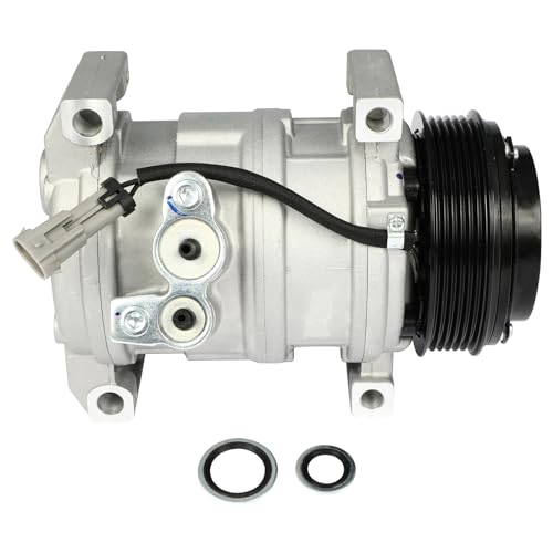 Image of ECCPP AC Compressor Fast Cooling 2000-2013 for Cadillac DeVille Seville for Chevrolet Silverado 2500 3500 for GMC Sierra 1500 2500 3500 Air Conditioning Compressor