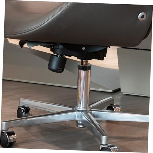 Protector de cilindro para silla de oficina gaming negro de acero anticaída 8