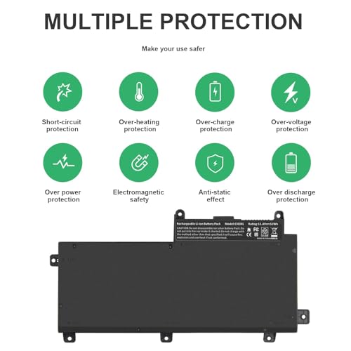 Image of ASUNCELL CI03 CI03XL Battery for HP ProBook 640 G2 645 G2 650 G2 655 G2, ProBook 640 G3 645 G3 650 G3 655 G3 Laptop, P /N: HSTNN-UB6Q HSTNN-LB6T HSTNN-PB6K 801554-001